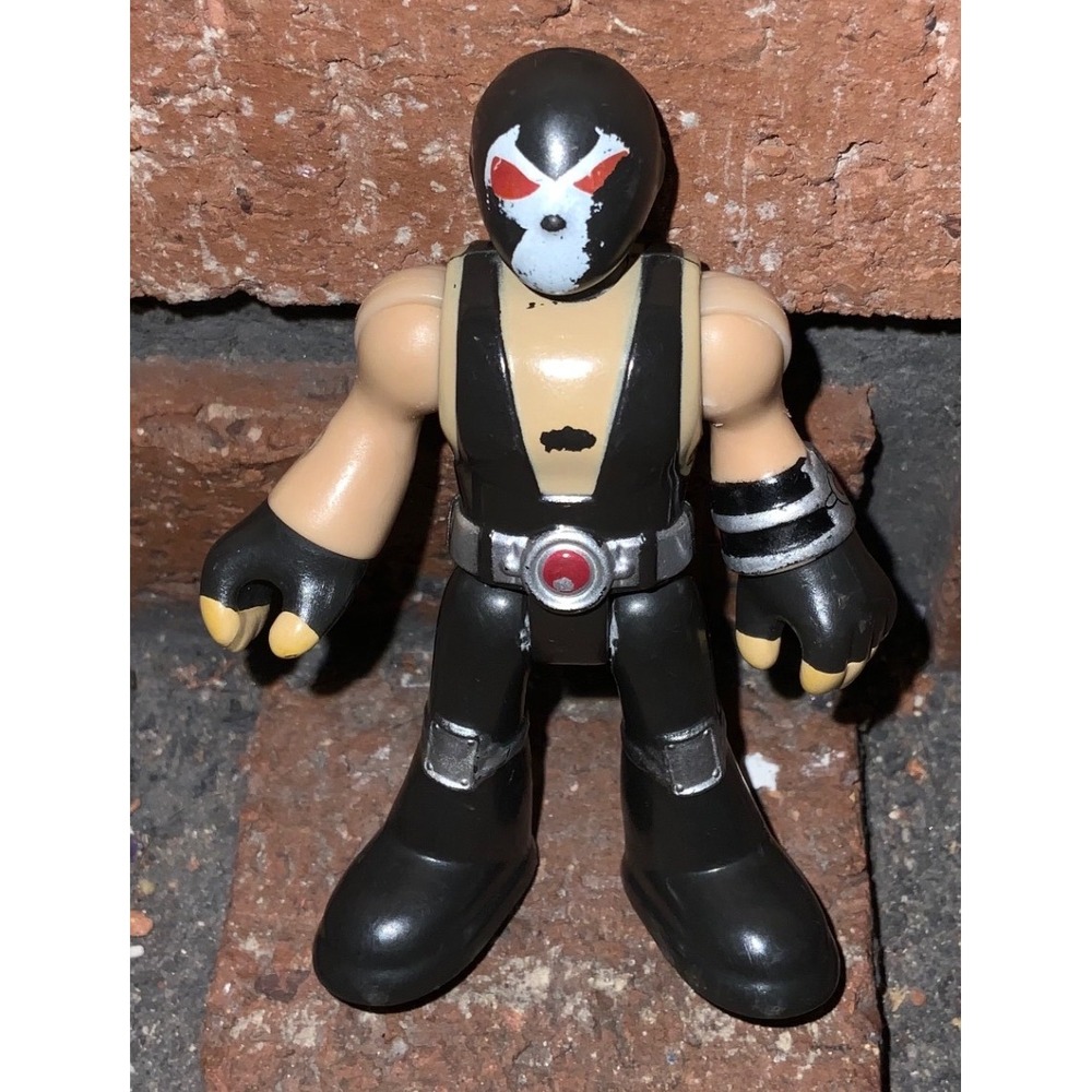 Fisher-Price Imaginext DC Super Friends Bane Batman Villain Action Figure Black